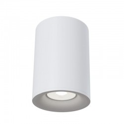 Slim - Surface-Mounted White Cylindrical Spotlight Ø 8.5 cm Slim - Surface-Mounted White Cylindrical Spotlight Ø 8.5 cm