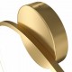 Maytoni-MOD005WL-L46BSK1 - Halo - LED Brass Ring Wall Lamp Ø 80 cm