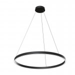 Rim - LED 3000K Black Metal Ring Pendant Ø80 Rim - LED 3000K Black Metal Ring Pendant Ø80