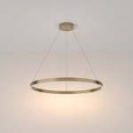 Rim - LED 3000K Brass Metal Ring Pendant Ø80 Rim - LED 3000K Brass Metal Ring Pendant Ø80
