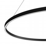Rim - LED 3000K Black Metal Ring Pendant Ø120 Rim - LED 3000K Black Metal Ring Pendant Ø120