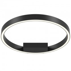 Rim - LED 3000K Black Metal Ring Ceiling Lamp Ø40 Rim - LED 3000K Black Metal Ring Ceiling Lamp Ø40