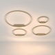 Maytoni-MOD058CL-L25BS3K - Rim - LED 3000K Gold Metal Ring Ceiling Lamp Ø40