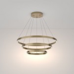 Rim - LED 3000K Brass 3 Metal Rings Pendant Rim - LED 3000K Brass 3 Metal Rings Pendant