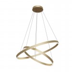 Rim - LED 3000K Brass 2 Metal Rings Pendant Rim - LED 3000K Brass 2 Metal Rings Pendant