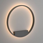 Rim - Black CCT Wall Lamp Ø 40 cm