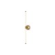 Maytoni-MOD106WL-L16G3K - Axis - LED Gold Wall Lamp with White Diffusers