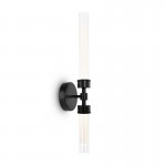 Stelo - LED Black Wall Lamp with Double Glasses Stelo - LED Black Wall Lamp with Double Glasses