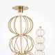 Maytoni-MOD216PL-L42G3K - Golden Cage - Gold LED Recessed Ceiling Light with Golden Cage Wire