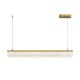- Petra - Satin Brass LED over Island Fitting with Natural Stone Maytoni-MOD250PL-L36BS3K - Petra - Satin Brass LED over Island Fitting with Natural Stone