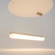 - Petra - Satin Brass LED over Island Fitting with Natural Stone Maytoni-MOD250PL-L36BS3K - Petra - Satin Brass LED over Island Fitting with Natural Stone