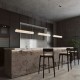 - Petra - Satin Brass LED over Island Fitting with Natural Stone Maytoni-MOD250PL-L36BS3K - Petra - Satin Brass LED over Island Fitting with Natural Stone