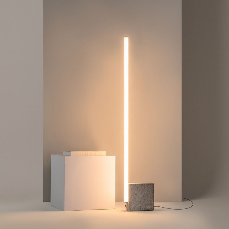 - Solid - Grey Concrete LED Floor Lamp Maytoni-MOD277FL-L24GR3K - Solid - Grey Concrete LED Floor Lamp