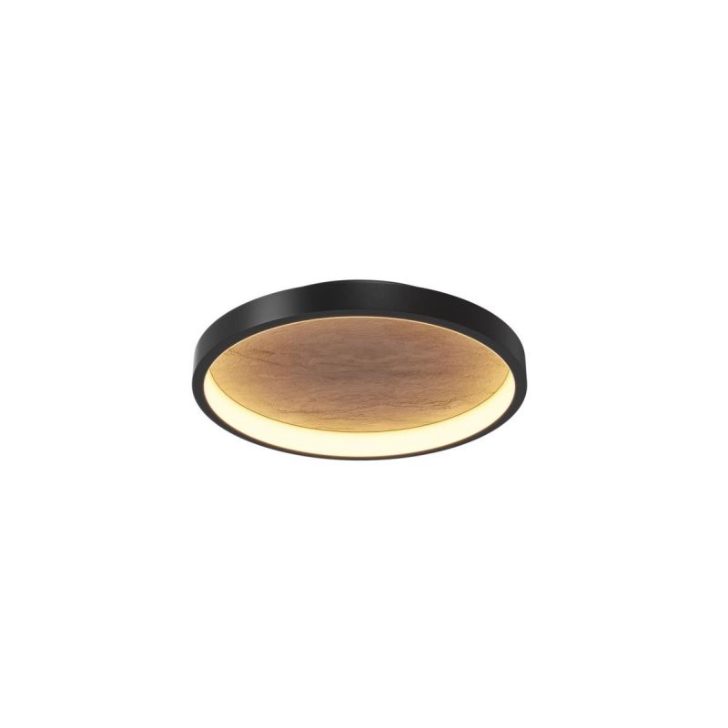 - Orign - Black LED Flush with Grey Natural Stone Ø 40.5 cm Maytoni-MOD311CL-L27B3K - Orign - Black LED Flush with Grey Natural Stone Ø 40.5 cm