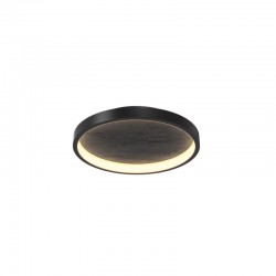 Orign - Black LED Flush with Grey Natural Stone Ø 40.5 cm Orign - Black LED Flush with Grey Natural Stone Ø 40.5 cm