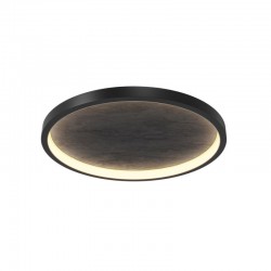 Orign - Black LED Flush with Grey Natural Stone Ø 59.5 cm Orign - Black LED Flush with Grey Natural Stone Ø 59.5 cm