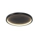 - Orign - Black LED Flush with Grey Natural Stone Ø 59.5 cm Maytoni-MOD311CL-L40B3K - Orign - Black LED Flush with Grey Natural Stone Ø 59.5 cm