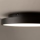 - Orign - Black LED Flush with Grey Natural Stone Ø 59.5 cm Maytoni-MOD311CL-L40B3K - Orign - Black LED Flush with Grey Natural Stone Ø 59.5 cm