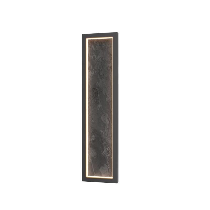 - Orign - Black LED Wall Lamp with Grey Natural Stone 55W Maytoni-MOD311WL-L55B3K - Orign - Black LED Wall Lamp with Grey Natural Stone 55W