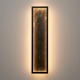 - Orign - Black LED Wall Lamp with Grey Natural Stone 55W Maytoni-MOD311WL-L55B3K - Orign - Black LED Wall Lamp with Grey Natural Stone 55W