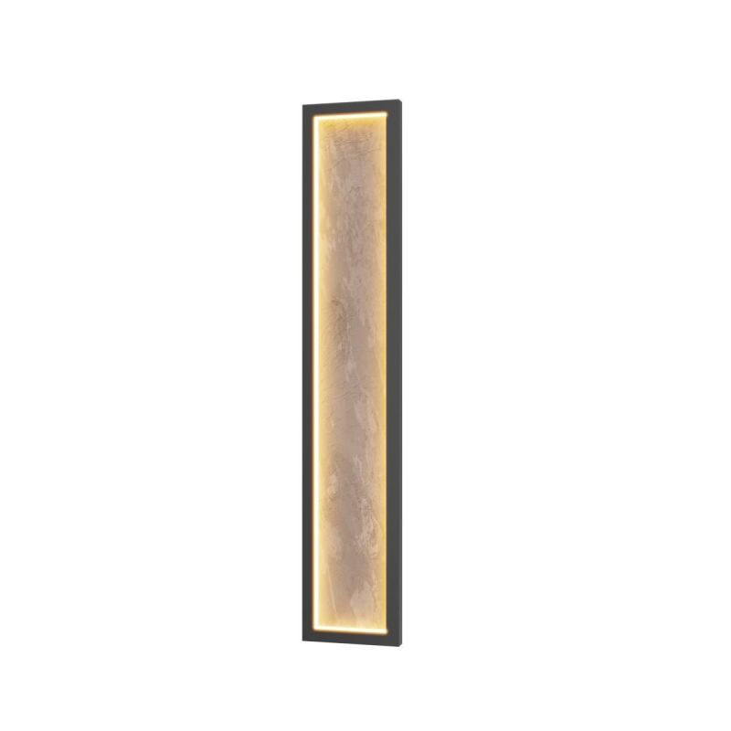 - Orign - Black LED Wall Lamp with Grey Natural Stone 70W Maytoni-MOD311WL-L70B3K - Orign - Black LED Wall Lamp with Grey Natural Stone 70W