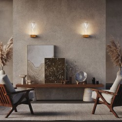 Ornate - Brass LED Wall Lamp with Decorative Crystal Ornate - Brass LED Wall Lamp with Decorative Crystal