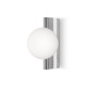 Maytoni-MOD324WL-01CH - Avant-Garde - Chrome Wall Lamp with White Glass