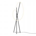 Crochet - Black Tripod LED Floor Lamp Crochet - Black Tripod LED Floor Lamp