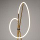 - Crochet - Satin Brass Tripod LED Floor Lamp Maytoni-MOD369FL-L36BS3K - Crochet - Satin Brass Tripod LED Floor Lamp
