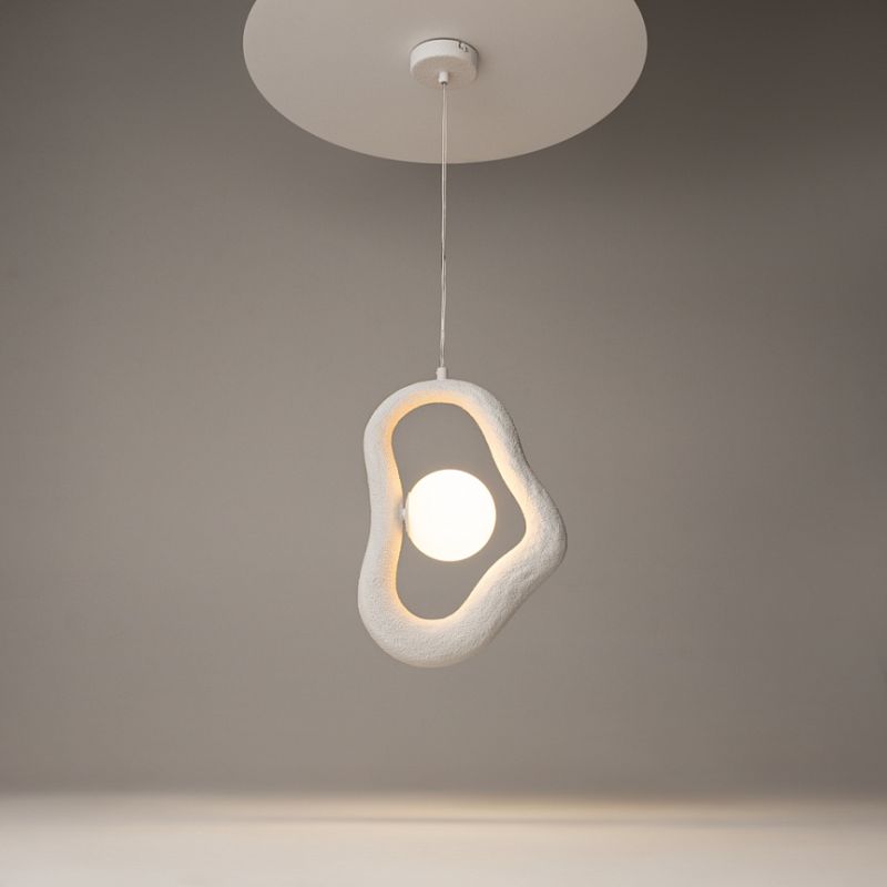 - Opus - White Pendant with White Glass Maytoni-MOD380PL-01W - Opus - White Pendant with White Glass