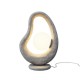 - Opus - Grey Table Lamp with White Glass Maytoni-MOD380TL-01GR - Opus - Grey Table Lamp with White Glass