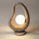 - Opus - Grey Table Lamp with White Glass Maytoni-MOD380TL-01GR - Opus - Grey Table Lamp with White Glass