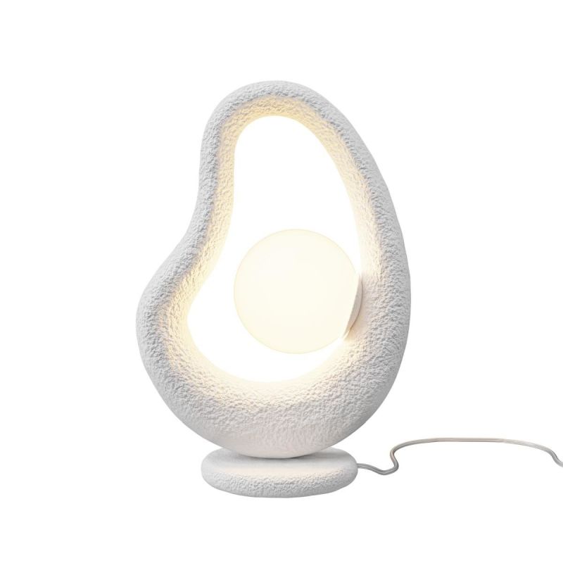 - Opus - White Table Lamp with White Glass Maytoni-MOD380TL-01W - Opus - White Table Lamp with White Glass