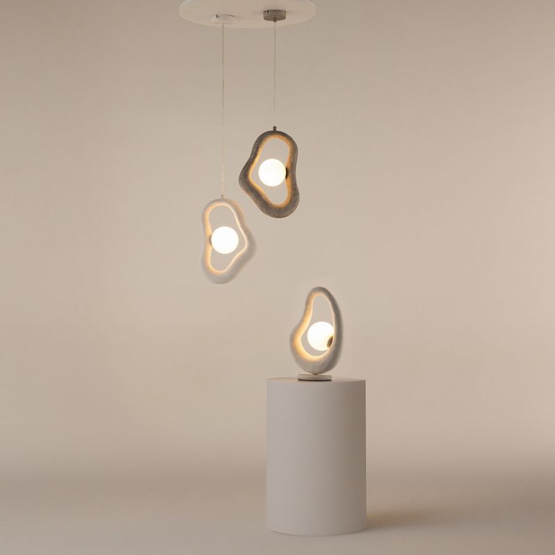 - Opus - White Table Lamp with White Glass Maytoni-MOD380TL-01W - Opus - White Table Lamp with White Glass