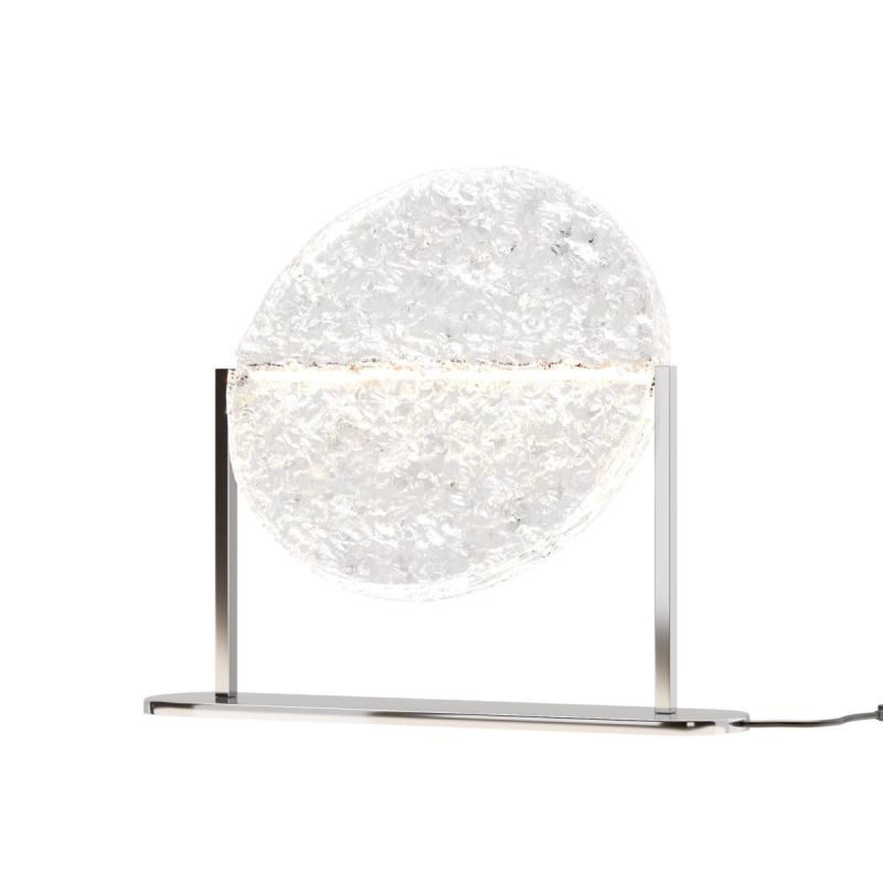 - Mangata - Chrome LED Table Lamp with Decorative Glass Maytoni-MOD387TL-L8CH3K - Mangata - Chrome LED Table Lamp with Decorative Glass
