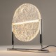 - Mangata - Chrome LED Table Lamp with Decorative Glass Maytoni-MOD387TL-L8CH3K - Mangata - Chrome LED Table Lamp with Decorative Glass
