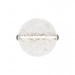 Mangata - Chrome LED Wall Lamp with Decorative Glass