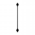 Rotta - LED Black Wall Lamp 63.5 cm