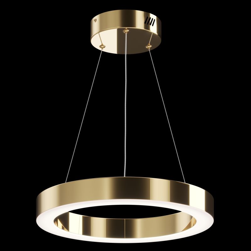 Maytoni-MOD415PL-L36BS4K - Saturno - LED Brass Ring Pendant Ø40