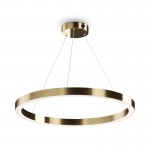 Saturno - LED Brass Ring Pendant Ø80