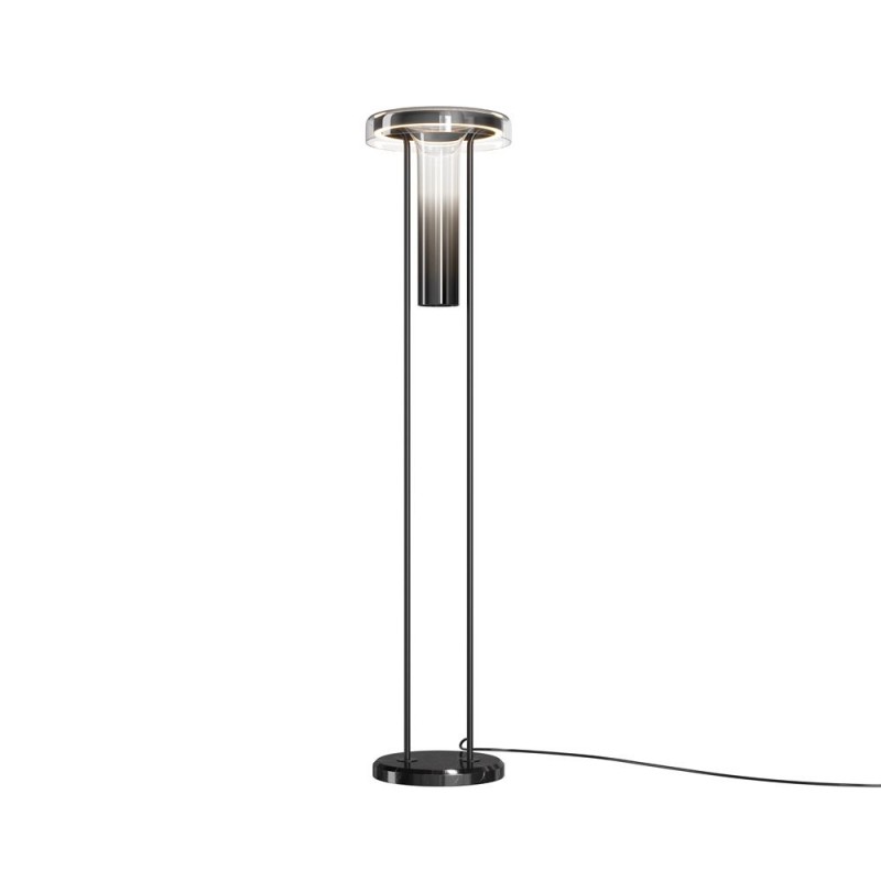 Maytoni-MOD463FL-L24B3K - Ikebana - Black LED Floor Lamp with Ombre Vase