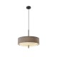 - Bergamo - Grey Fabric Pendant with Diffuser Maytoni-MOD613PL-05GR - Bergamo - Grey Fabric Pendant with Diffuser