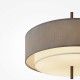 - Bergamo - Grey Fabric Pendant with Diffuser Maytoni-MOD613PL-05GR - Bergamo - Grey Fabric Pendant with Diffuser
