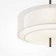 - Bergamo - White Fabric Pendant with Diffuser Maytoni-MOD613PL-05W1 - Bergamo - White Fabric Pendant with Diffuser