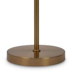 Ring - Brass Floor Lamp with White Glass Ball Ring - Brass Floor Lamp with White Glass Ball
