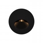 Bil - LED Black Recessed Brick Light