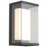 Baker Street - Black LED Wall Lamp with Diffuser