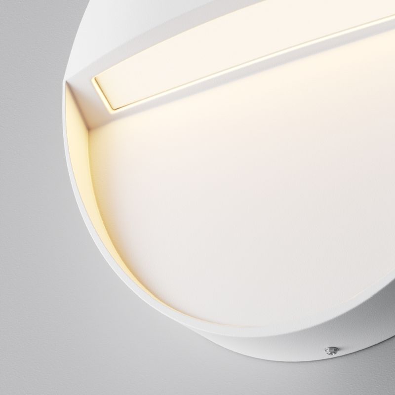 Maytoni-O046SL-L3W3K - Mane - White Surface Downlight LED Brick Light