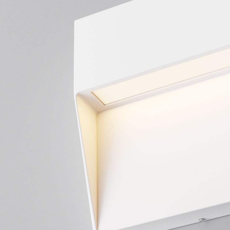 Maytoni-O047SL-L3W3K - Mane - White Surface Downlight LED Brick Light