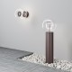 Maytoni-O139FL-L8BRK - Velora - Brown LED Bollard with Clear Glass IP65
